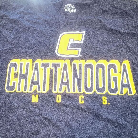 Chattanooga Mocs NCAA Men’s Short Sleeve Navy Tee. Size Medium . NWOT. C - Picture 2 of 5